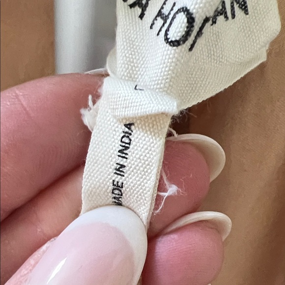 Mara Hoffman Camel Tan Long Sleeve Wrap Dress - Picture 11 of 12